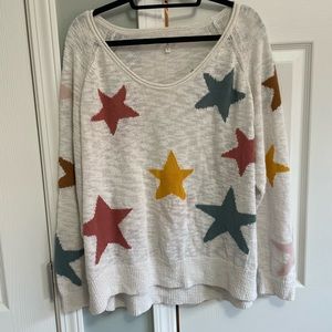 Lou &  Grey Festive Star Summer Sweater